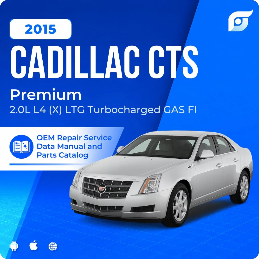 2015 Cadillac CTS Premium - OEM Repair Service Manual