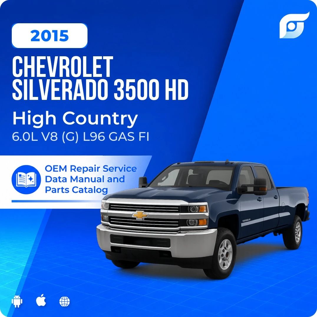 2015 Chevrolet Silverado 3500 HD High Country - OEM Repair Service Manual