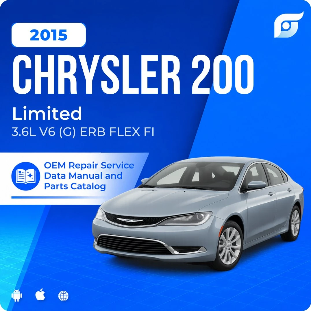 2015 Chrysler 200 Limited - OEM Repair Service Manual