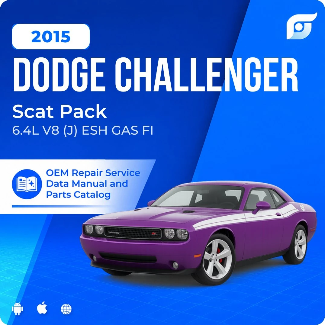 2015 Dodge Challenger Scat Pack - OEM Repair Service Manual