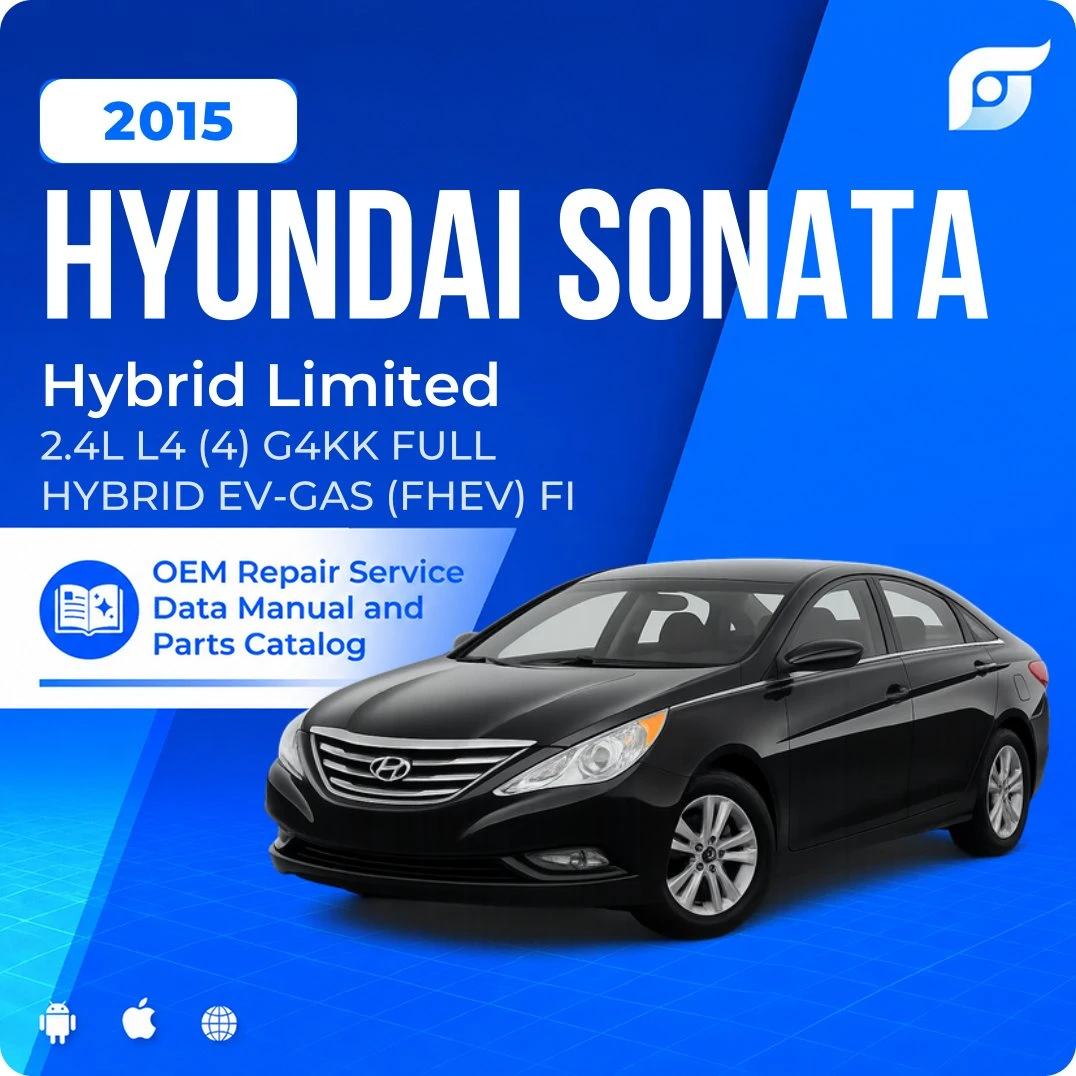 2015 Hyundai Sonata Hybrid Limited - OEM Repair Service Manual