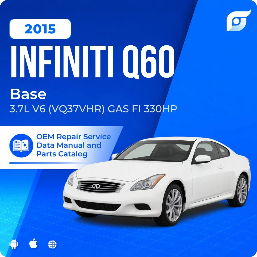 2015 INFINITI Q60 Base - OEM Repair Service Manual