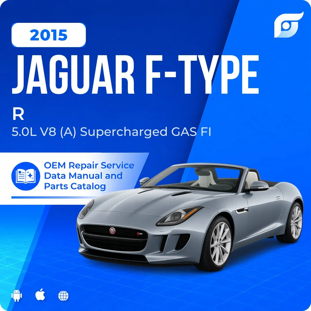 2015 Jaguar F-Type R - OEM Repair Service Manual
