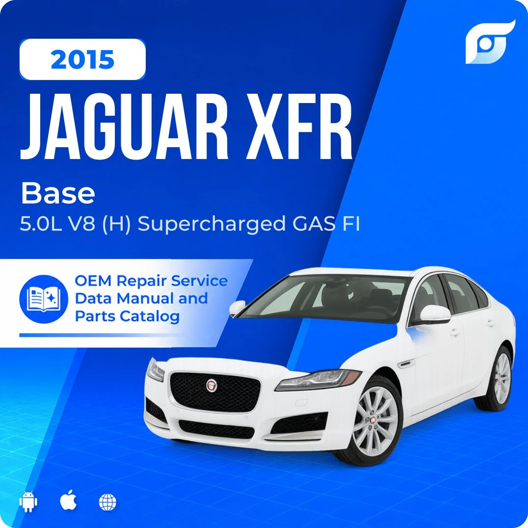 2015 Jaguar XFR Base - OEM Repair Service Manual