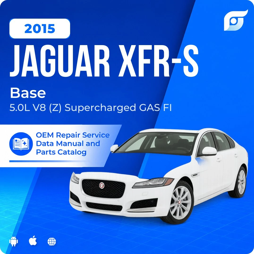 2015 Jaguar XFR-S Base - OEM Repair Service Manual