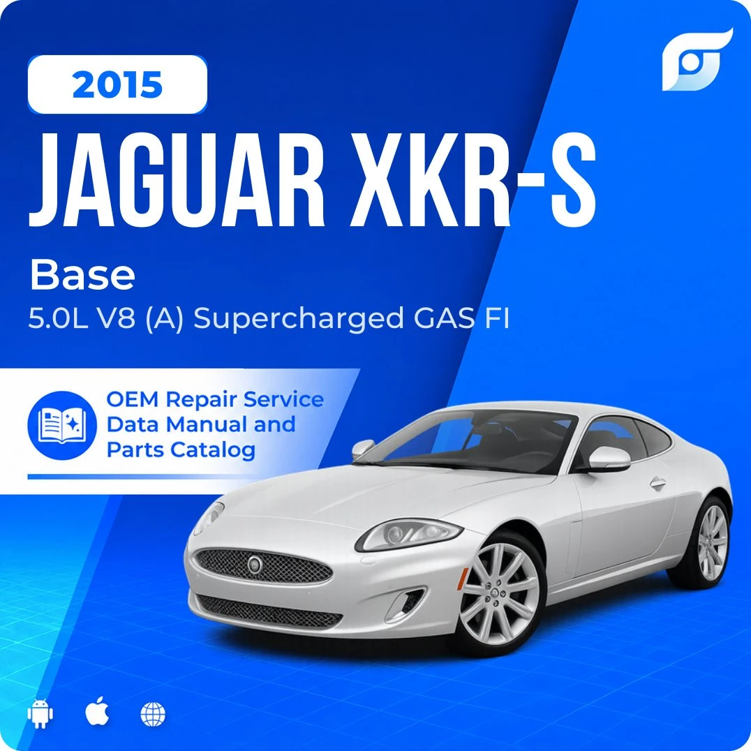 2015 Jaguar XKR-S Base - OEM Repair Service Manual