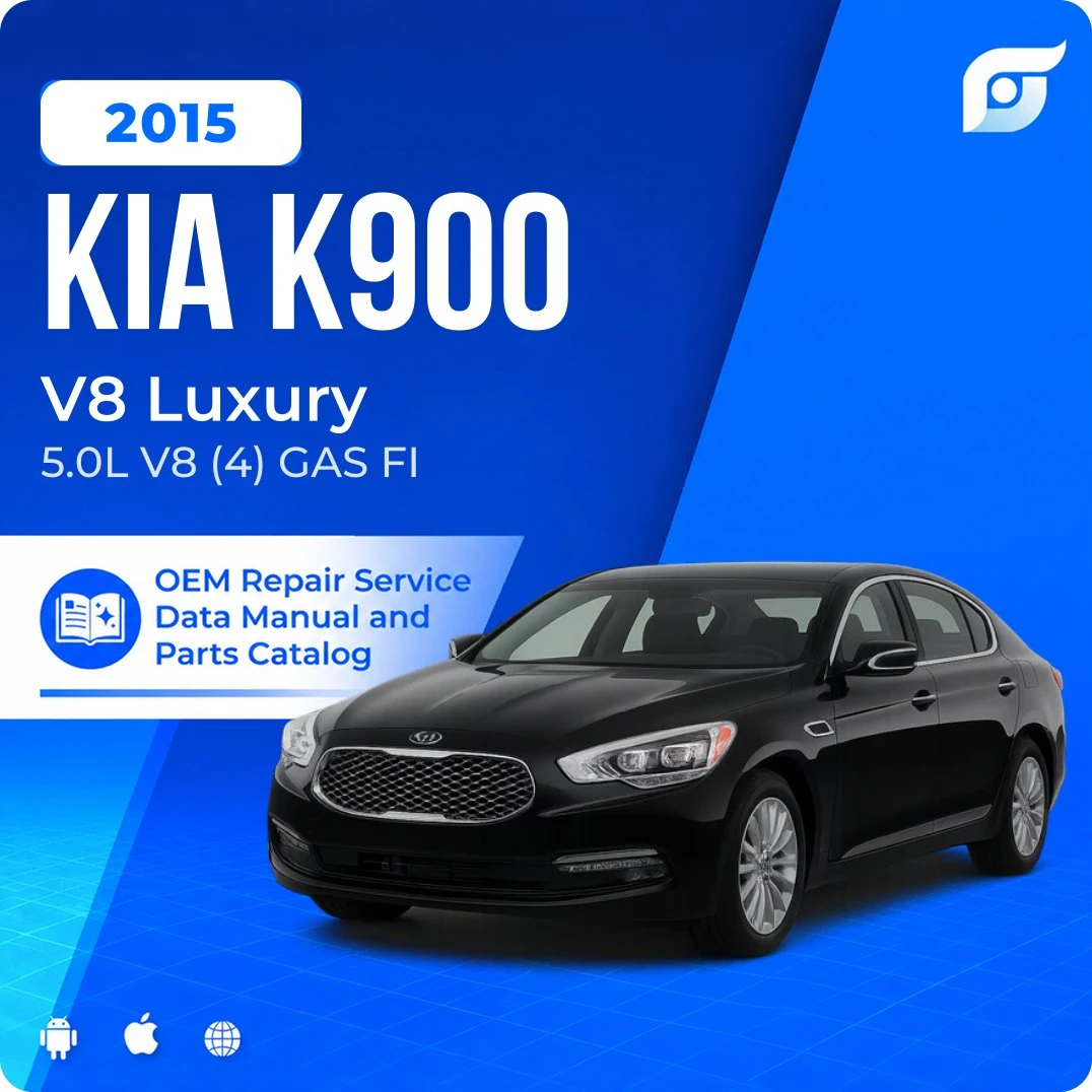 2015 Kia K900 V8 Luxury - OEM Repair Service Manual