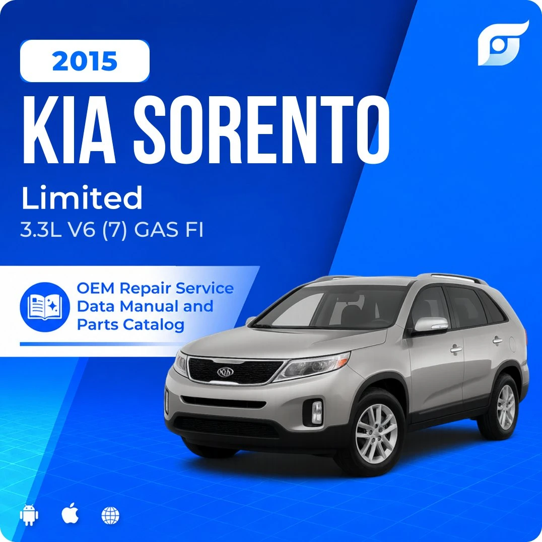 2015 Kia Sorento Limited - OEM Repair Service Manual