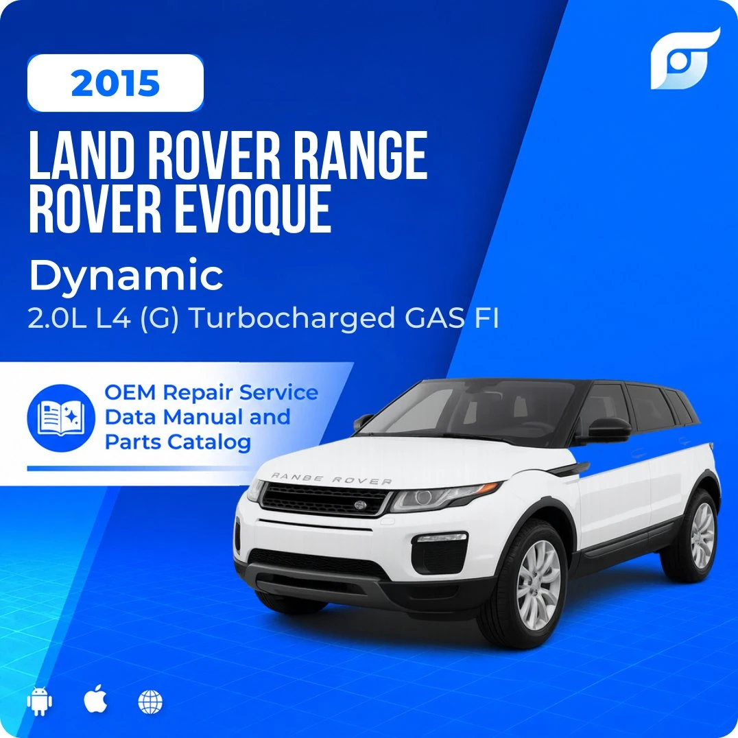 2015 Land Rover Range Rover Evoque Dynamic - OEM Repair Service Manual