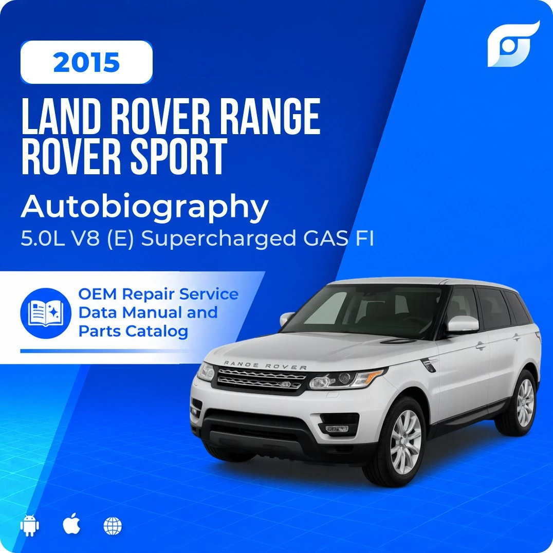 2015 Land Rover Range Rover Sport Autobiography - OEM Repair Service Manual