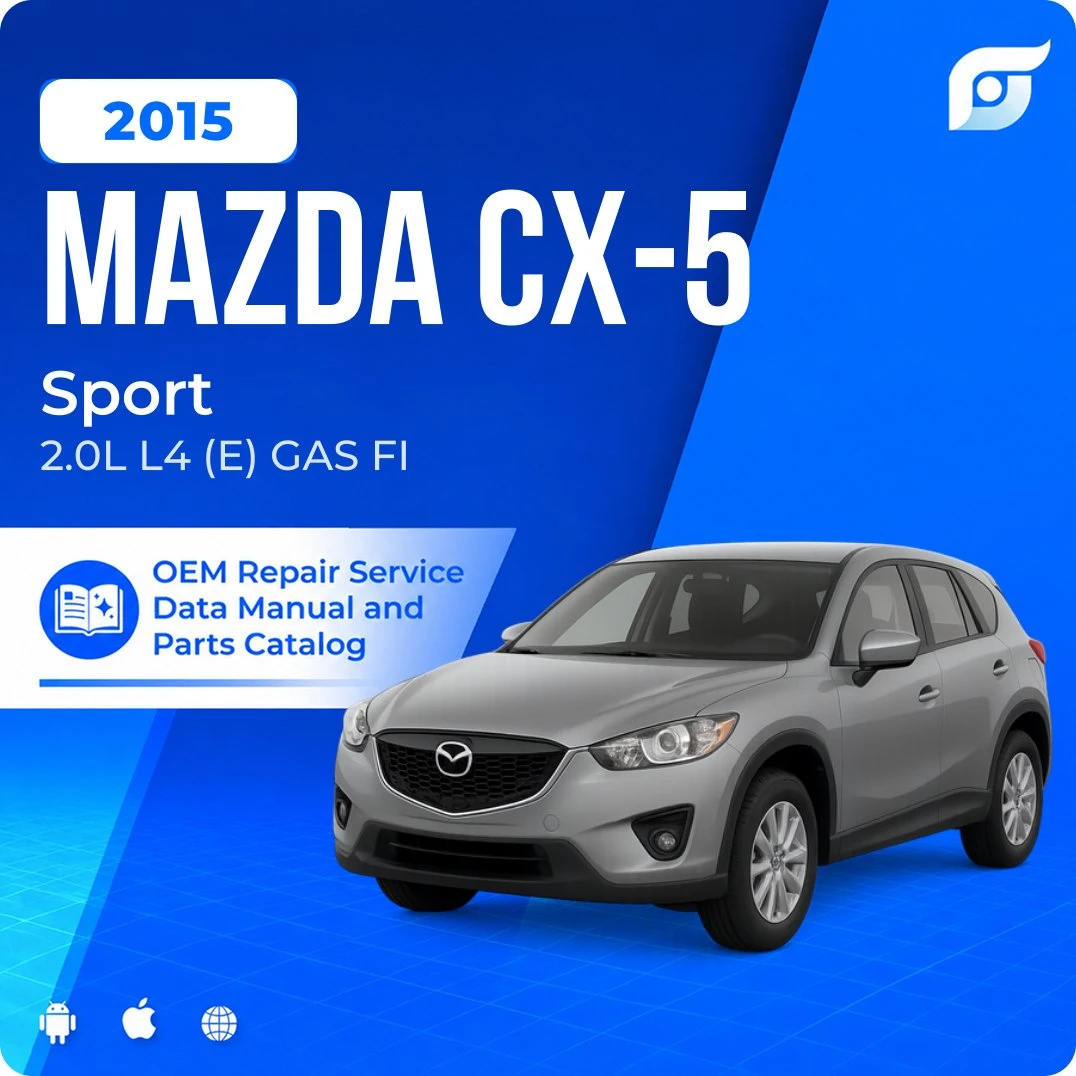 2015 Mazda CX-5 Sport - OEM Repair Service Manual