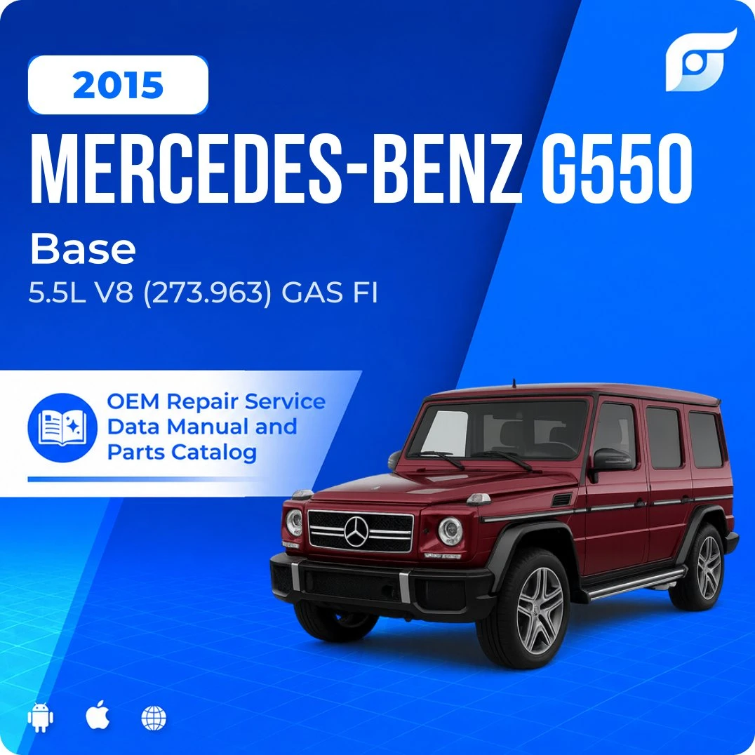 2015 Mercedes-Benz G550 Base - OEM Repair Service Manual