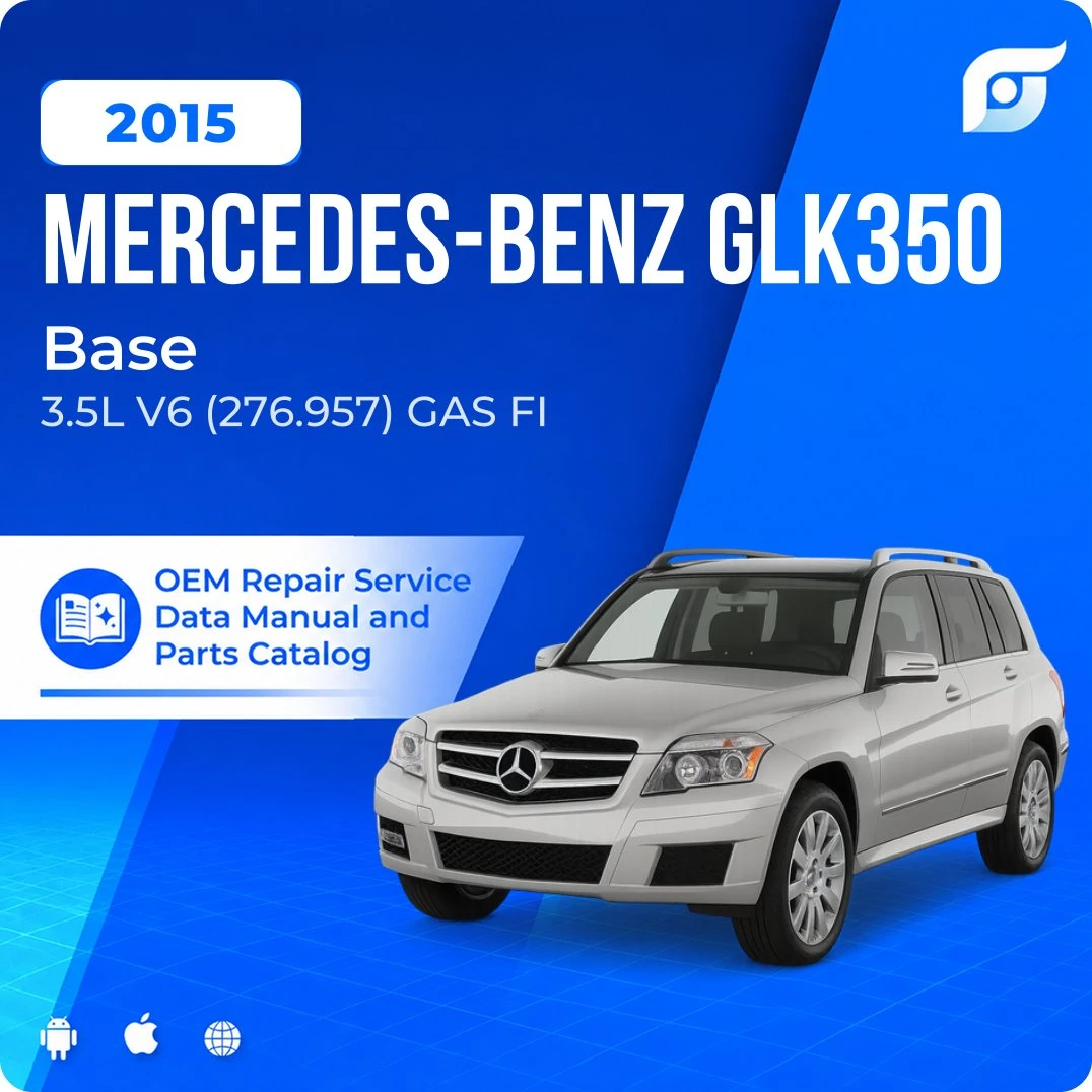 2015 Mercedes-Benz GLK350 Base - OEM Repair Service Manual