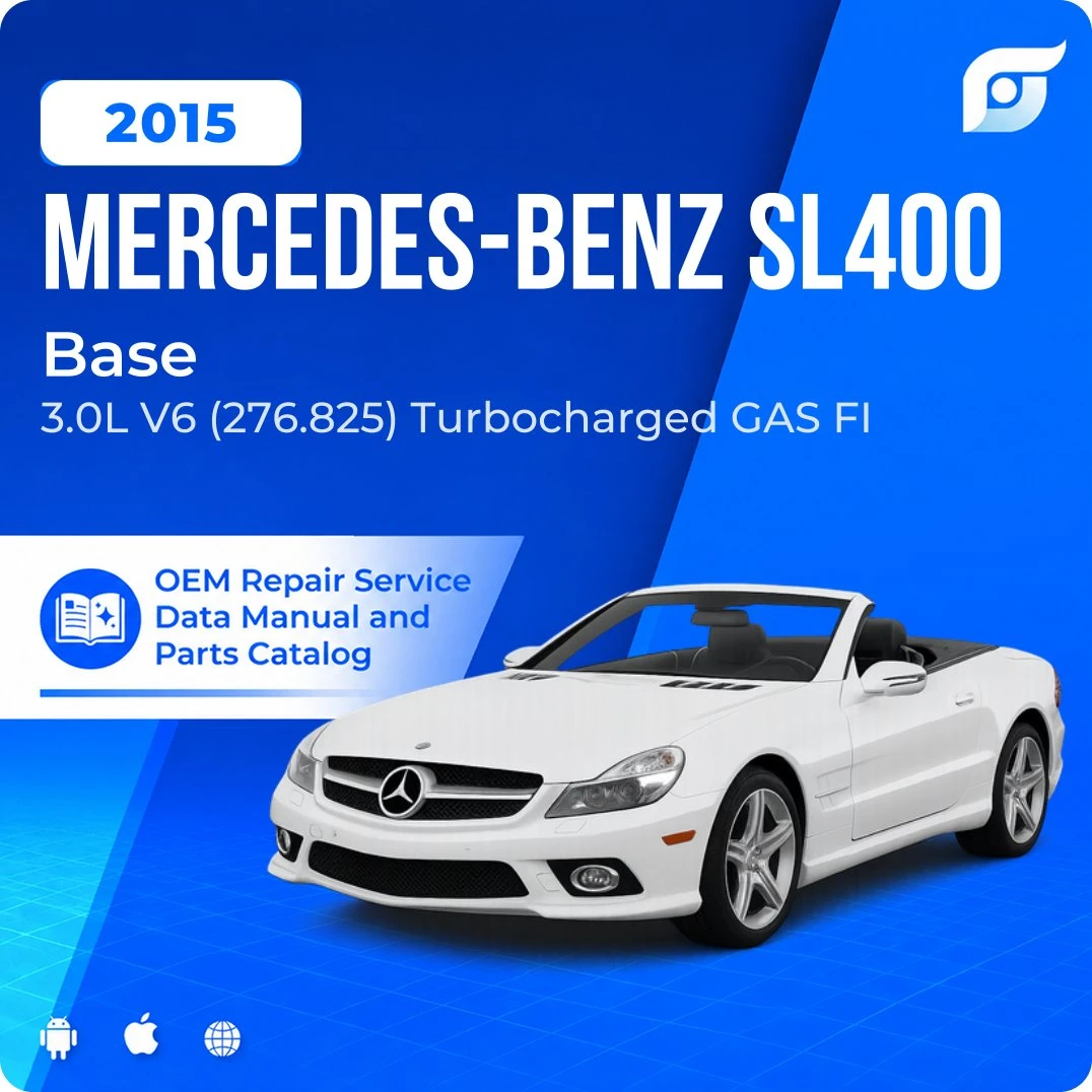 2015 Mercedes-Benz SL400 Base - OEM Repair Service Manual