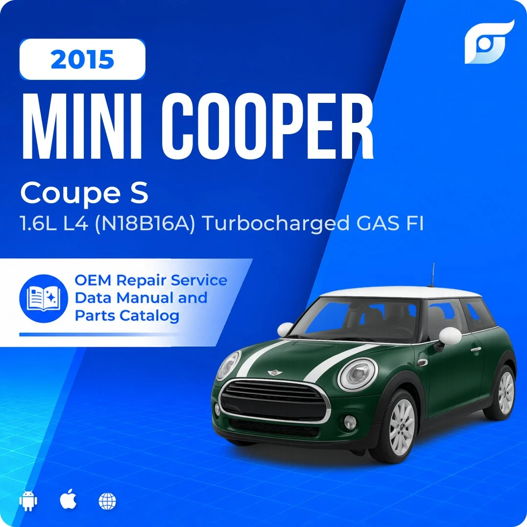 2015 Mini Cooper Coupe S - OEM Repair Service Manual