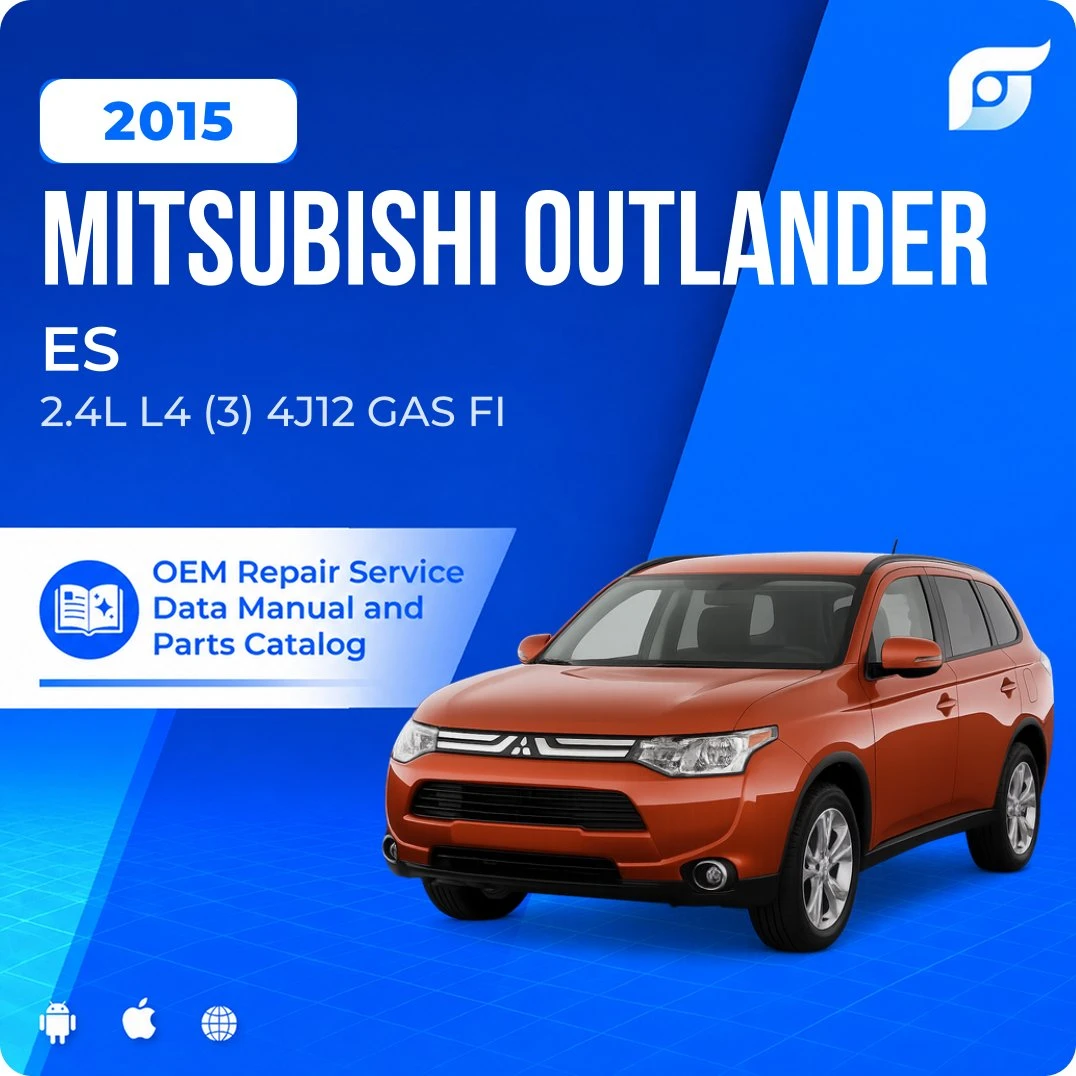 2015 Mitsubishi Outlander ES - OEM Repair Service Manual