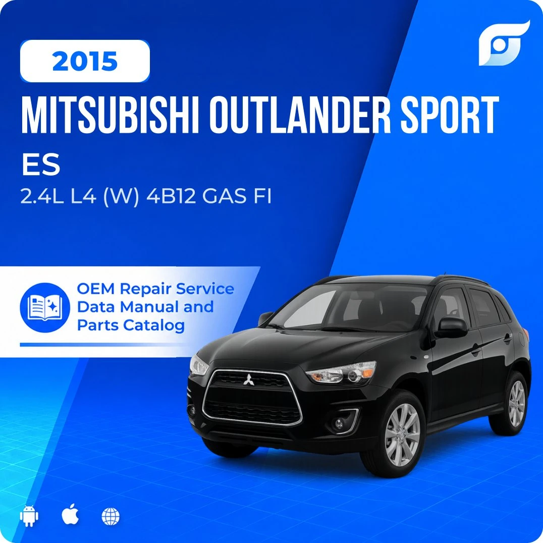 2015 Mitsubishi Outlander Sport ES - OEM Repair Service Manual