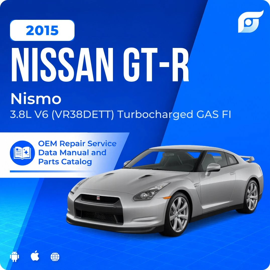 2015 Nissan GT-R Nismo - OEM Repair Service Manual