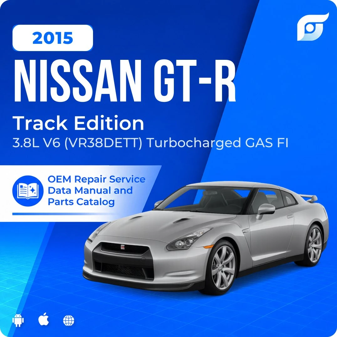 2015 Nissan GT-R Track Edition - OEM Repair Service Manual