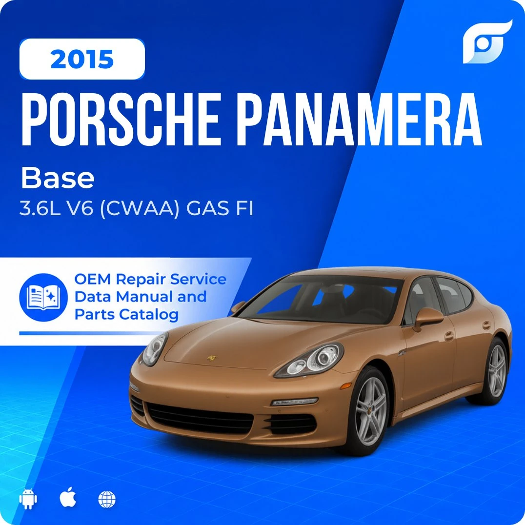 2015 Porsche Panamera Base - OEM Repair Service Manual