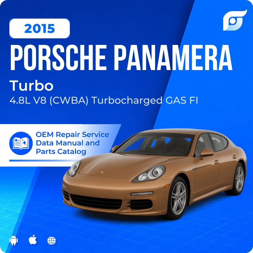 2015 Porsche Panamera Turbo - OEM Repair Service Manual