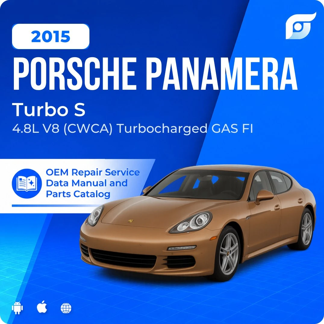 2015 Porsche Panamera Turbo S - OEM Repair Service Manual