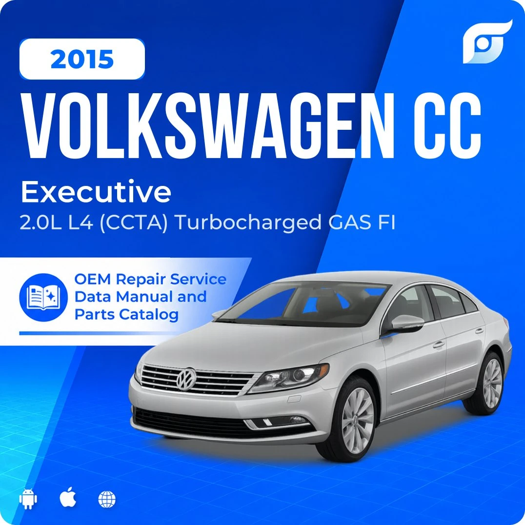 2015 Volkswagen CC Executive - OEM Repair Service Manual