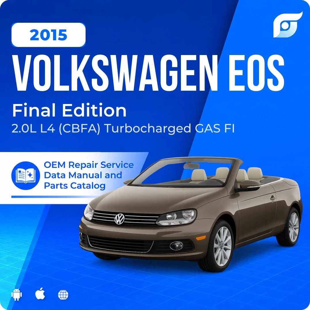 2015 Volkswagen Eos Final Edition - OEM Repair Service Manual