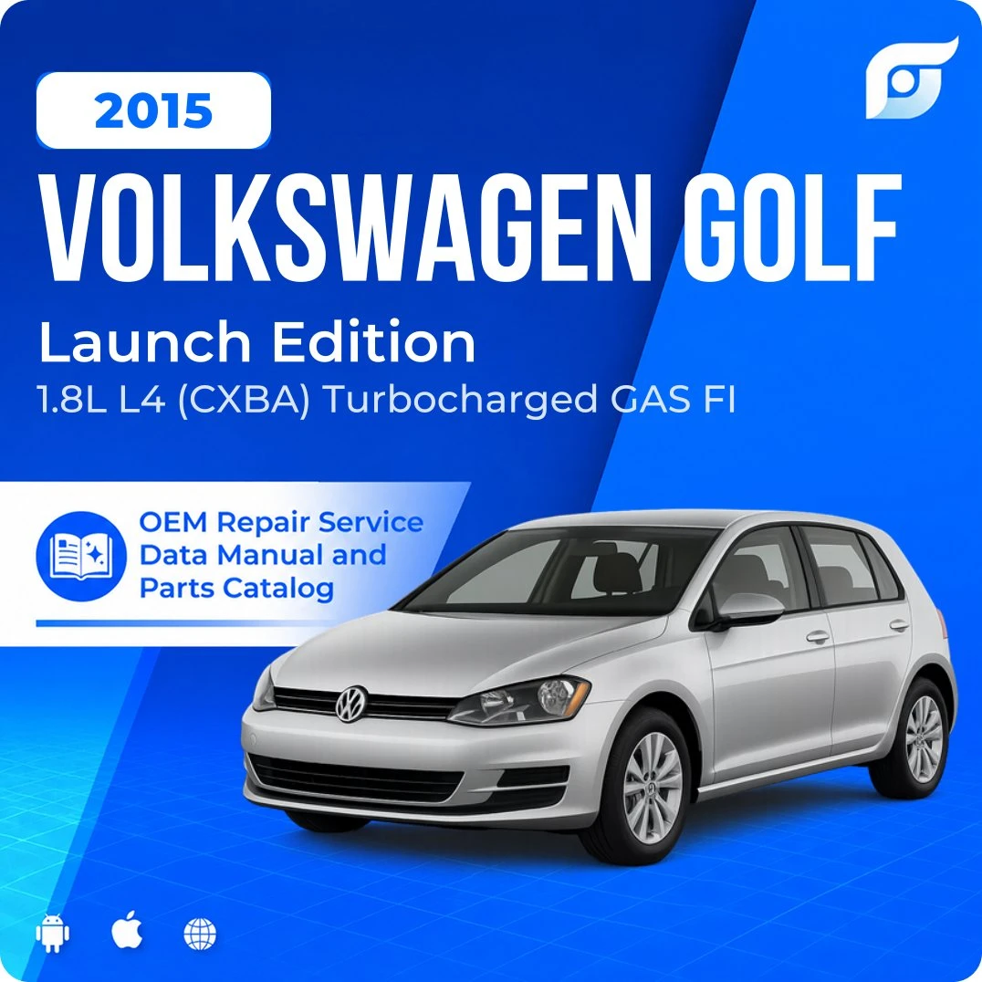2015 Volkswagen Golf Launch Edition - OEM Repair Service Manual