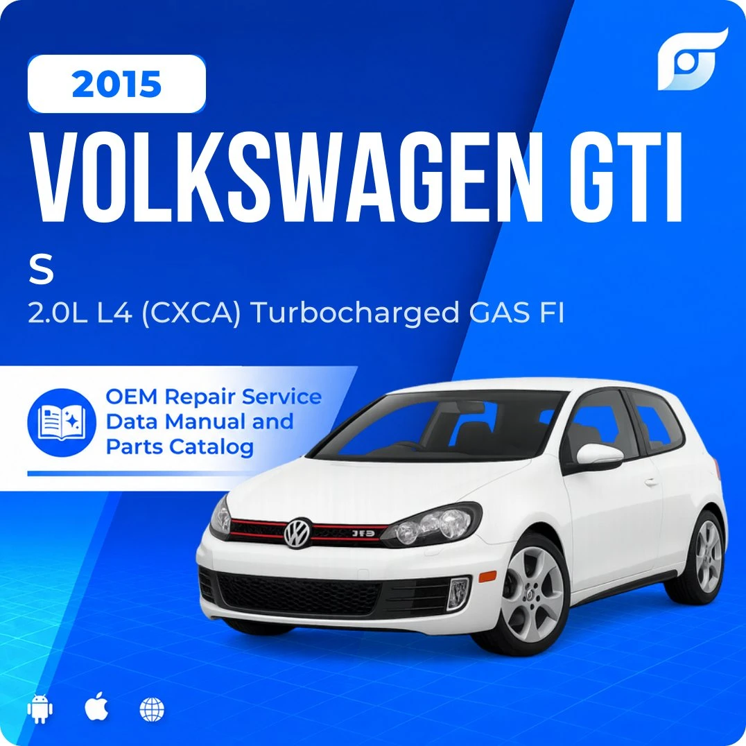 2015 Volkswagen GTI S - OEM Repair Service Manual
