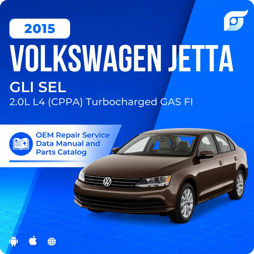 2015 Volkswagen Jetta GLI SEL - OEM Repair Service Manual