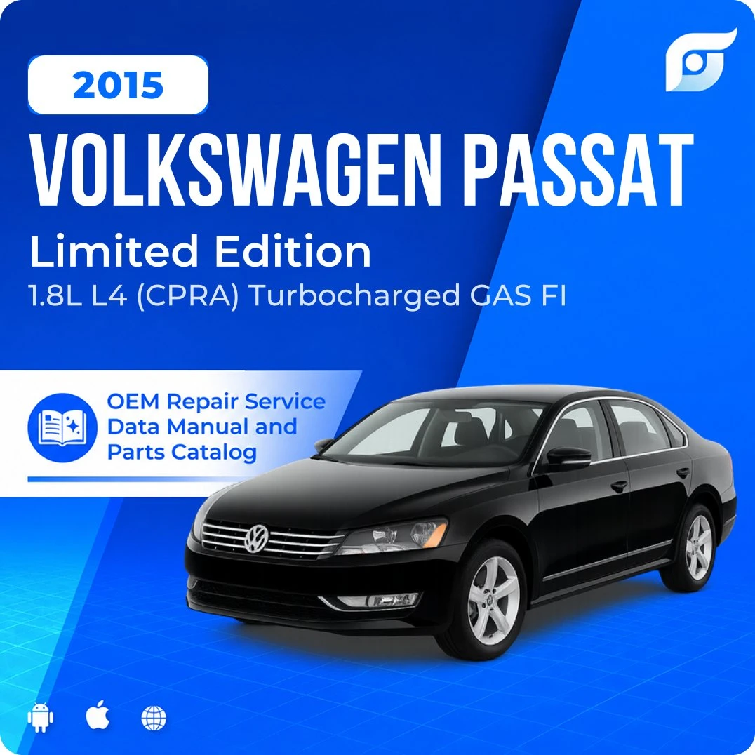 2015 Volkswagen Passat Limited Edition - OEM Repair Service Manual