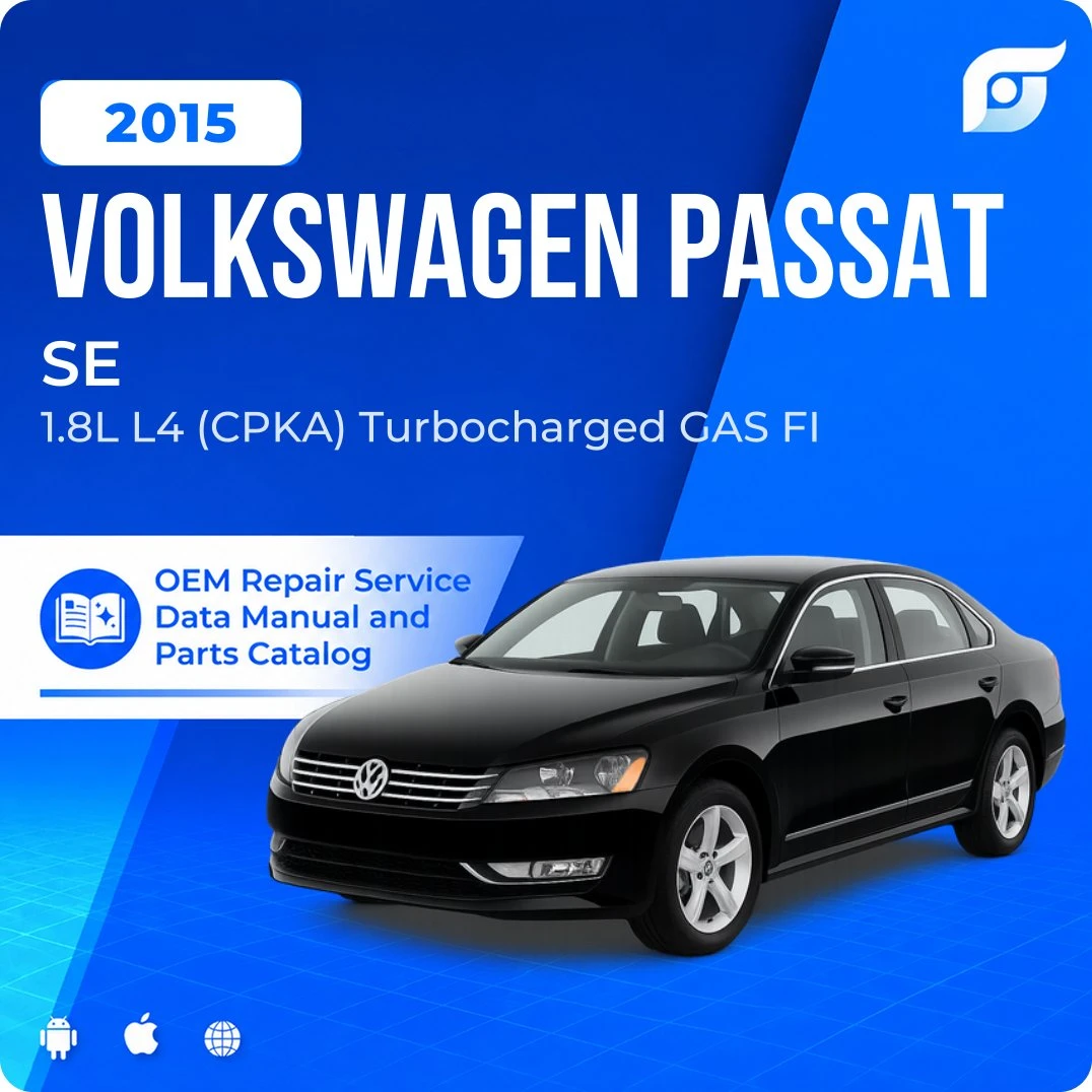2015 Volkswagen Passat SE - OEM Repair Service Manual