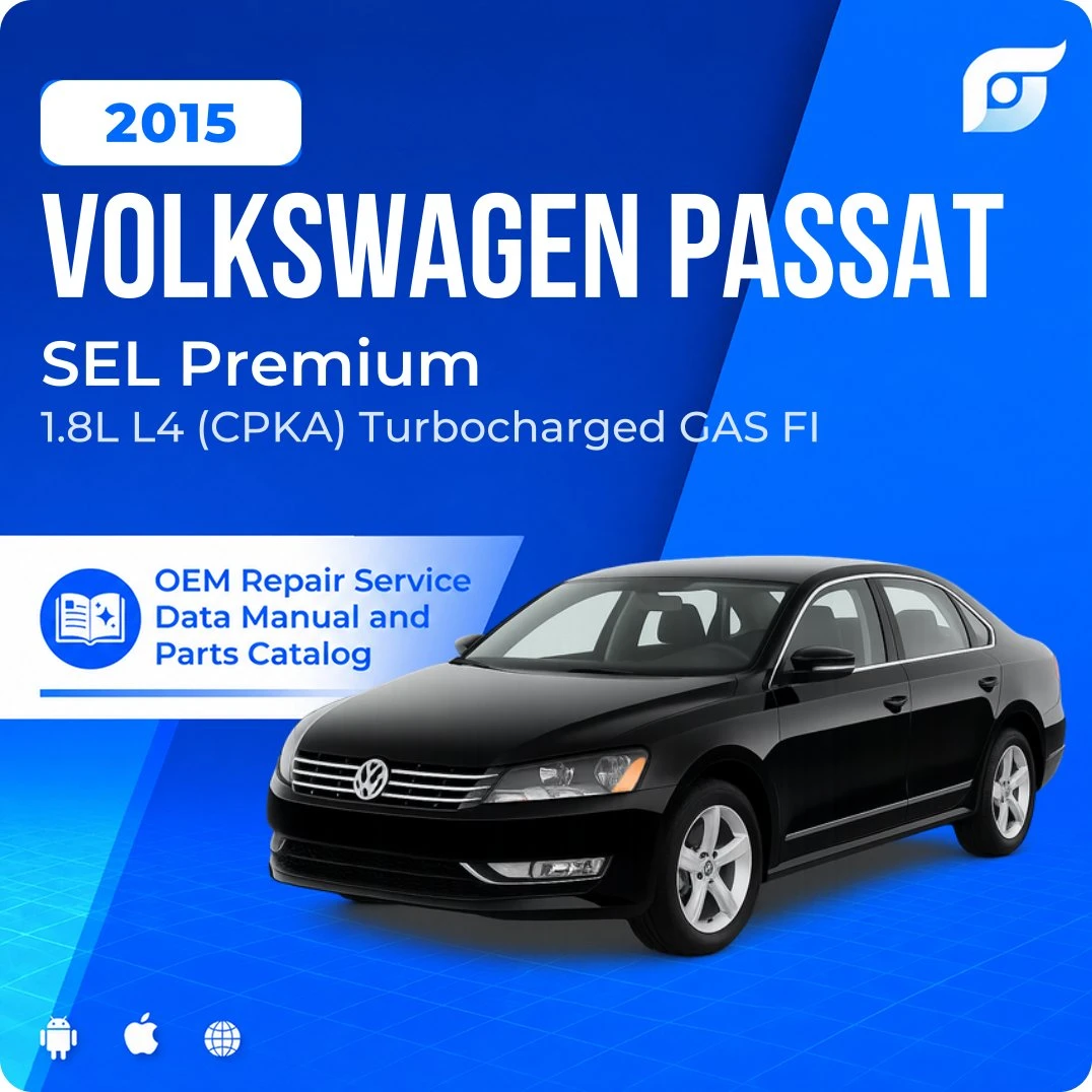 2015 Volkswagen Passat SEL Premium - OEM Repair Service Manual