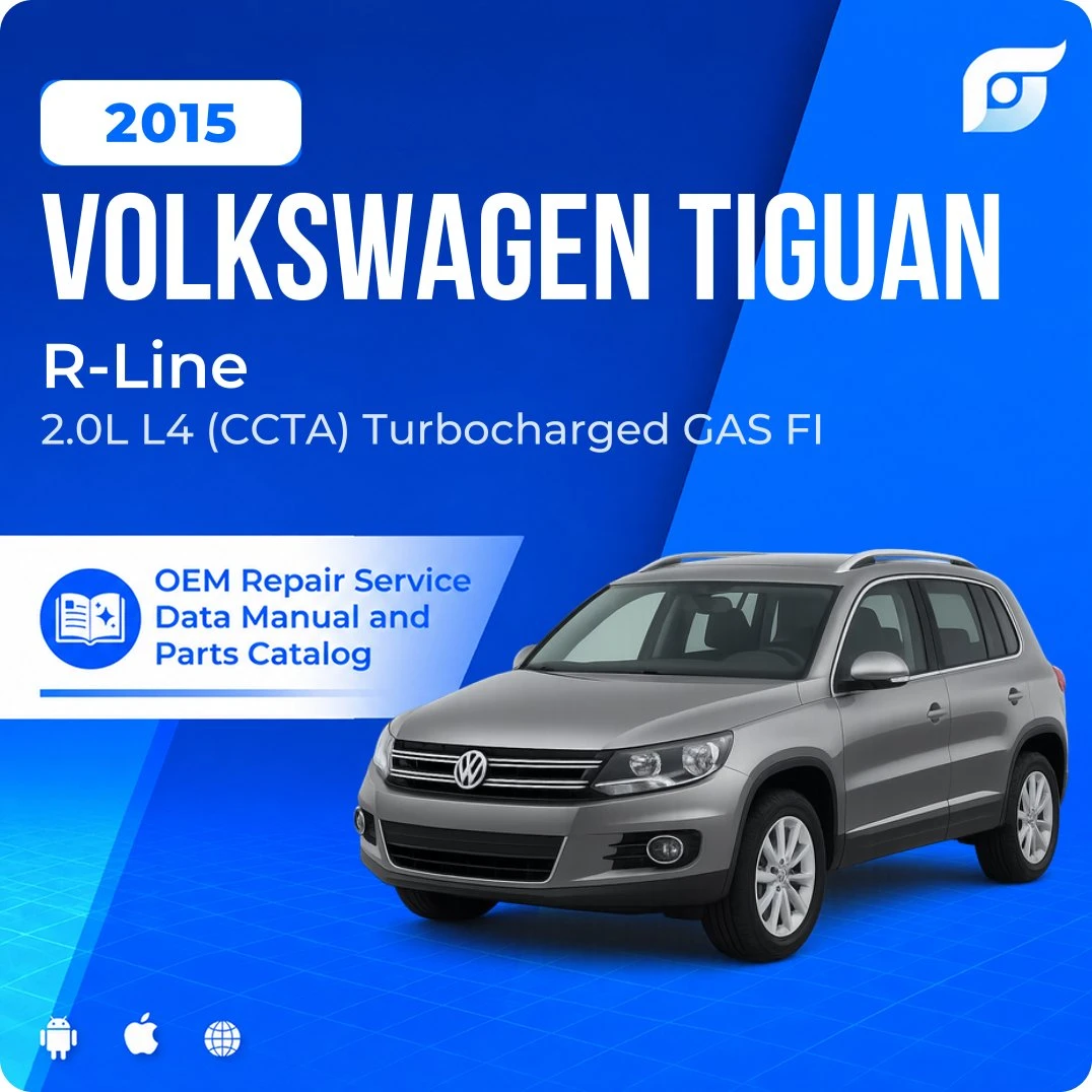 2015 Volkswagen Tiguan R-Line - OEM Repair Service Manual