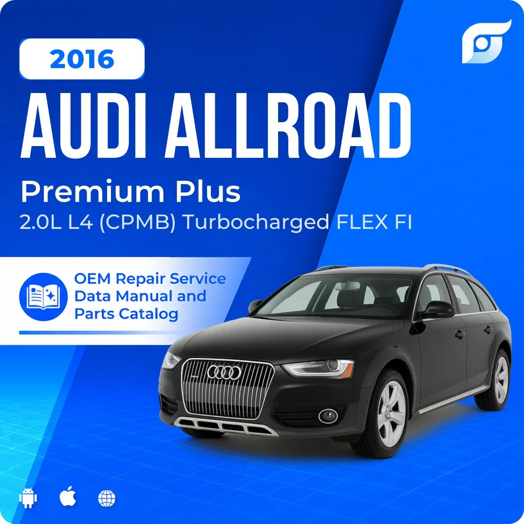 2016 Audi allroad Premium Plus - OEM Repair Service Manual