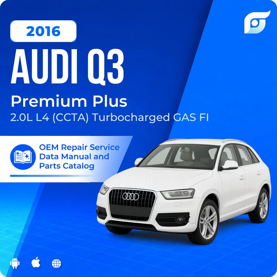 2016 Audi Q3 Premium Plus - OEM Repair Service Manual