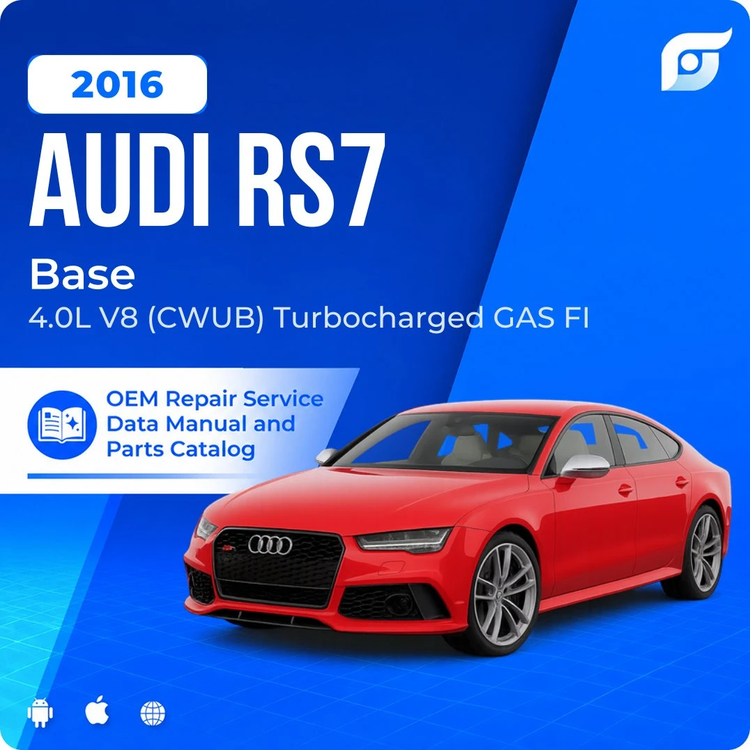 2016 Audi RS7 Base - OEM Repair Service Manual