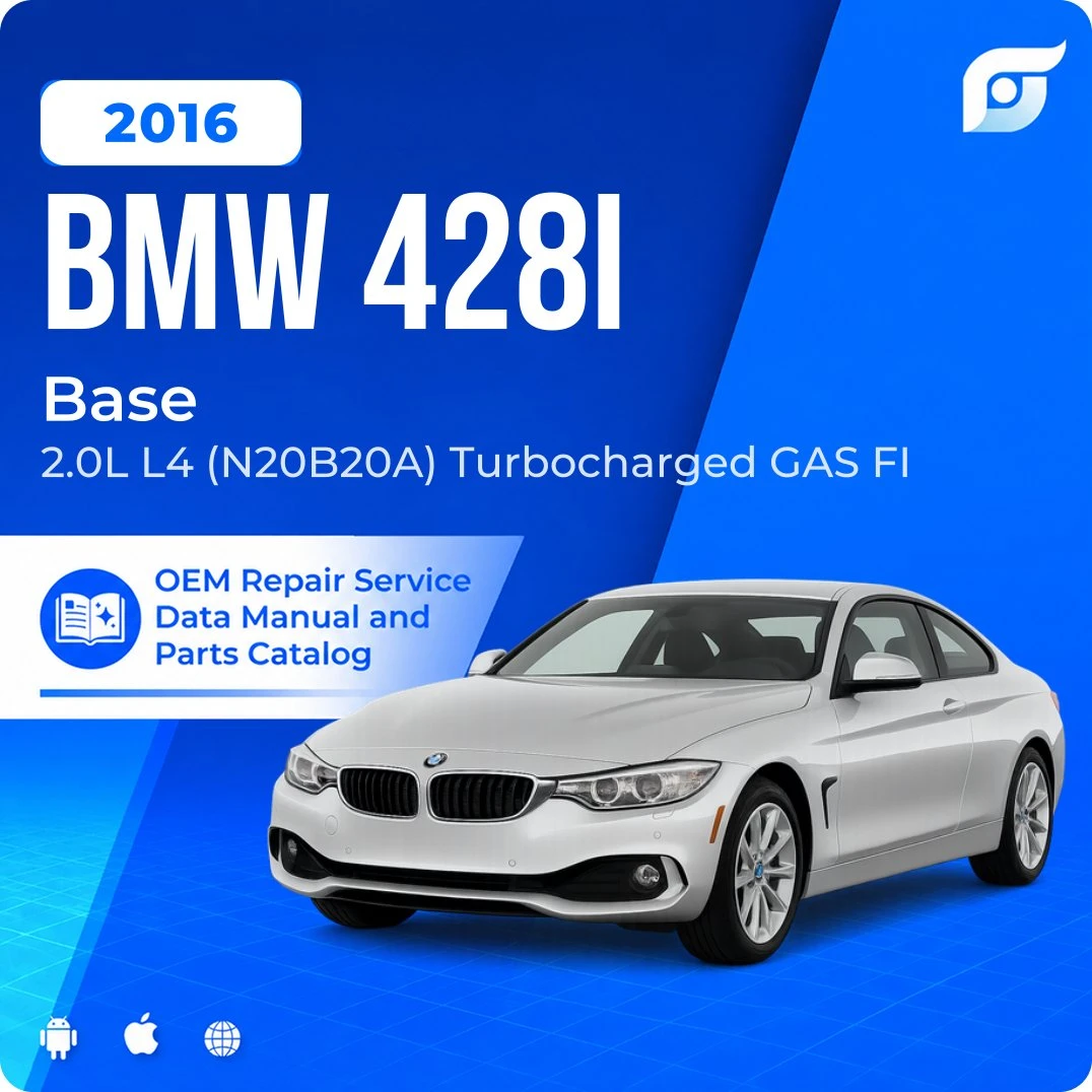 2016 BMW 428i Base - OEM Repair Service Manual