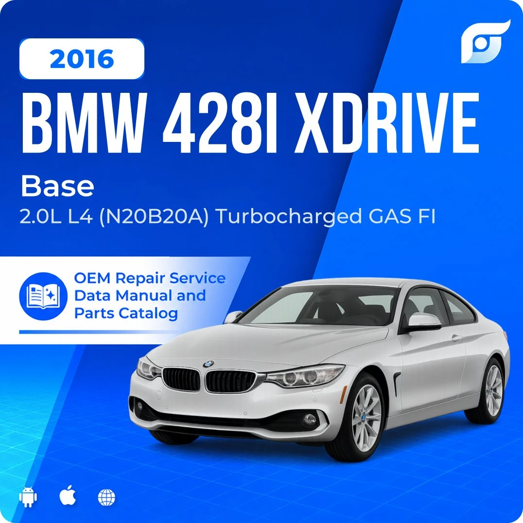 2016 BMW 428i xDrive Base - OEM Repair Service Manual