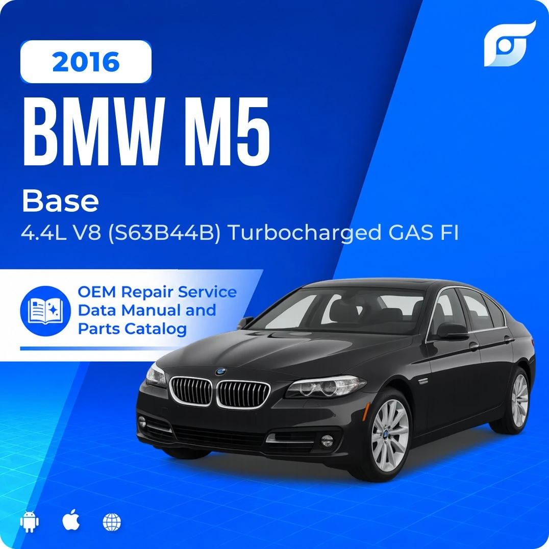 2016 BMW M5 Base - OEM Repair Service Manual