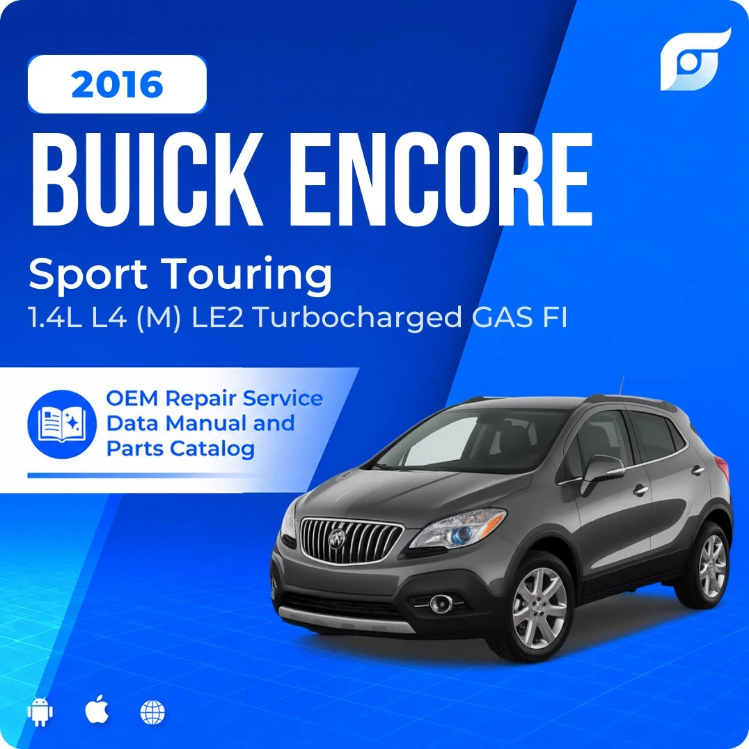 2016 Buick Encore Sport Touring - OEM Repair Service Manual
