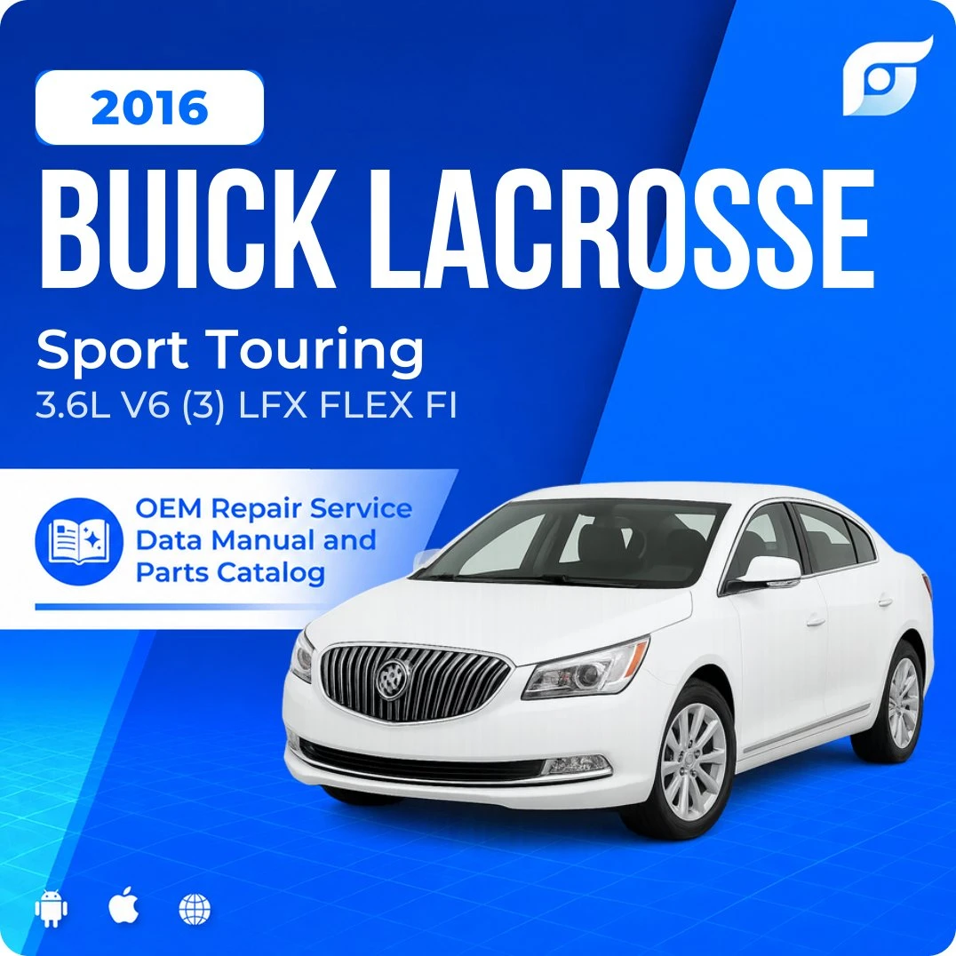 2016 Buick LaCrosse Sport Touring - OEM Repair Service Manual