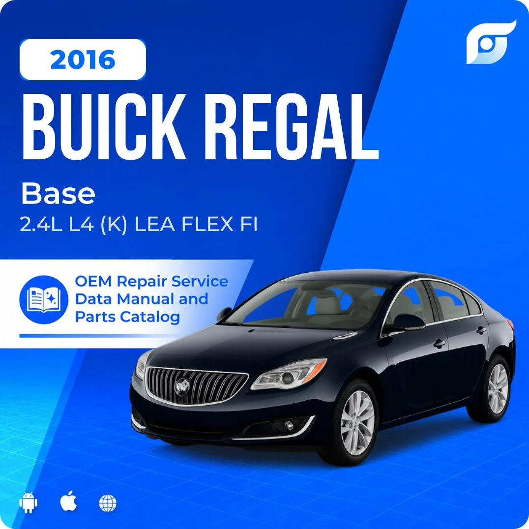 2016 Buick Regal Base - OEM Repair Service Manual