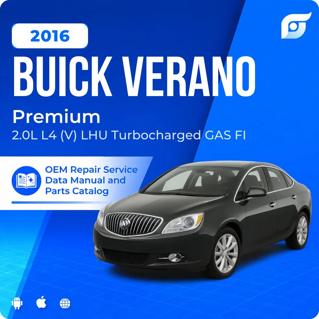 2016 Buick Verano Premium - OEM Repair Service Manual