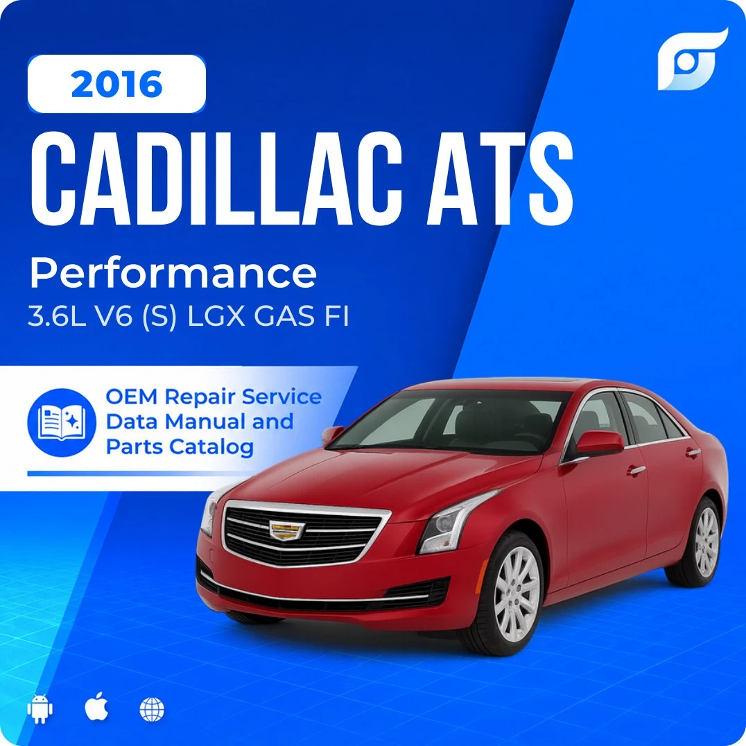 2016 Cadillac ATS Performance - OEM Repair Service Manual