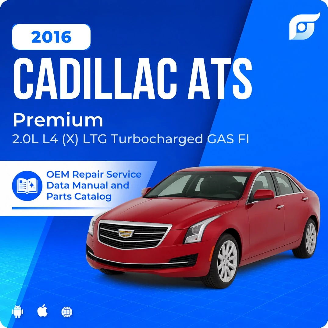 2016 Cadillac ATS Premium - OEM Repair Service Manual