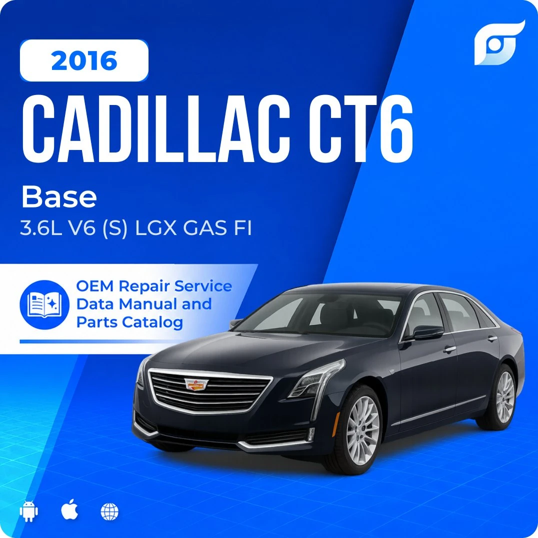2016 Cadillac CT6 Base - OEM Repair Service Manual