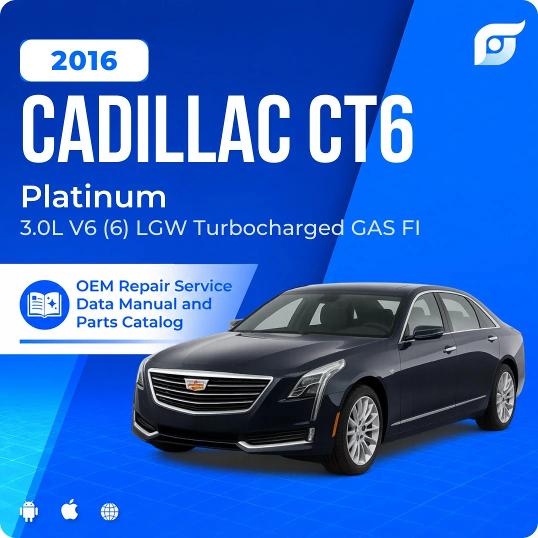 2016 Cadillac CT6 Platinum - OEM Repair Service Manual