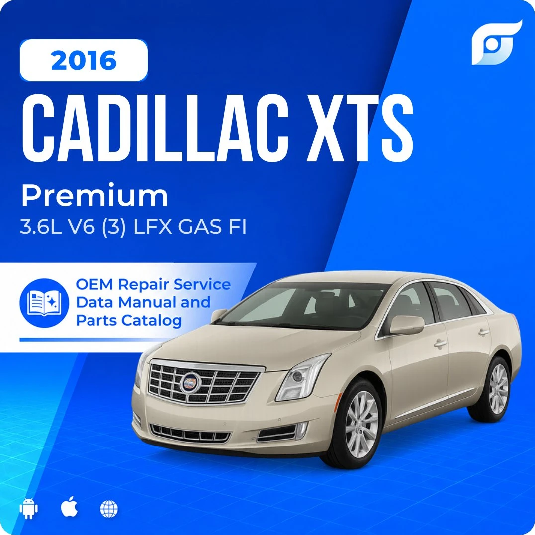 2016 Cadillac XTS Premium - OEM Repair Service Manual